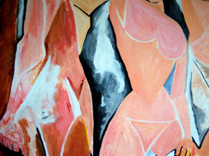 Les demoiselles D'Avignon by CS Wallace, 1996